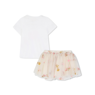 Set sottogonna e t-shirt GIVENCHY BAMBINA