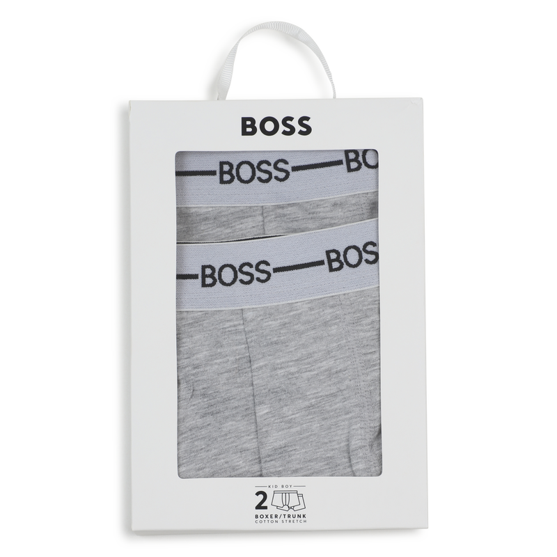 Set da 2 boxer BOSS 
                        RAGAZZO