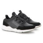 Sneakers finte e tela BOSS 
                    RAGAZZO