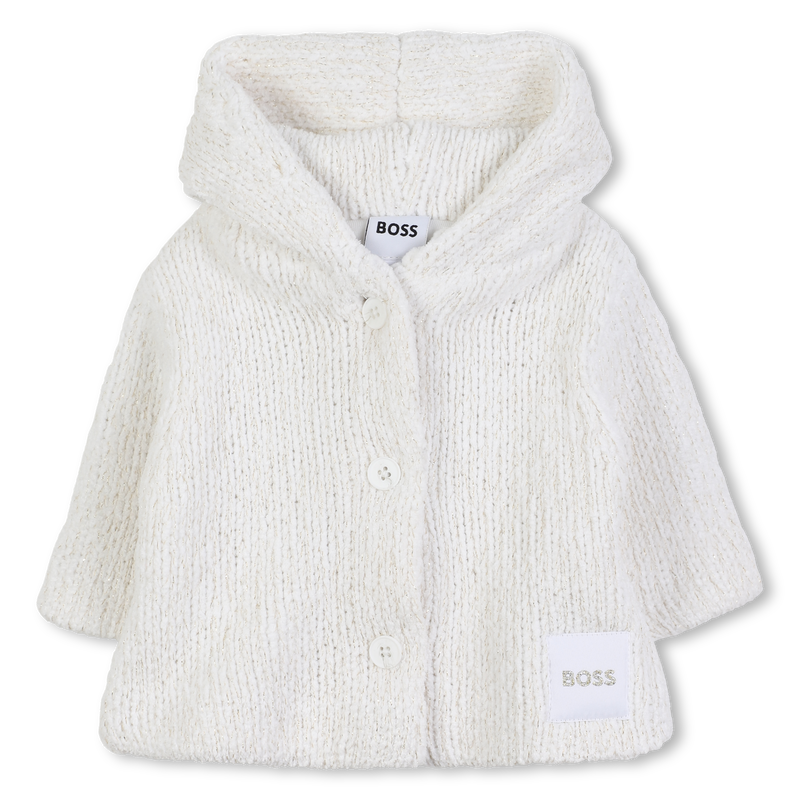 Cardigan con cappuccio BOSS 
                        BAMBINA