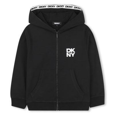 Hooded cardigan DKNY RAGAZZO