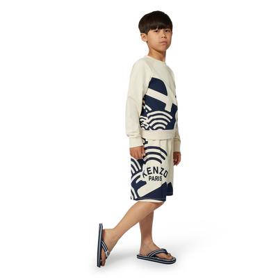 Felpa in cotone KENZO KIDS RAGAZZO