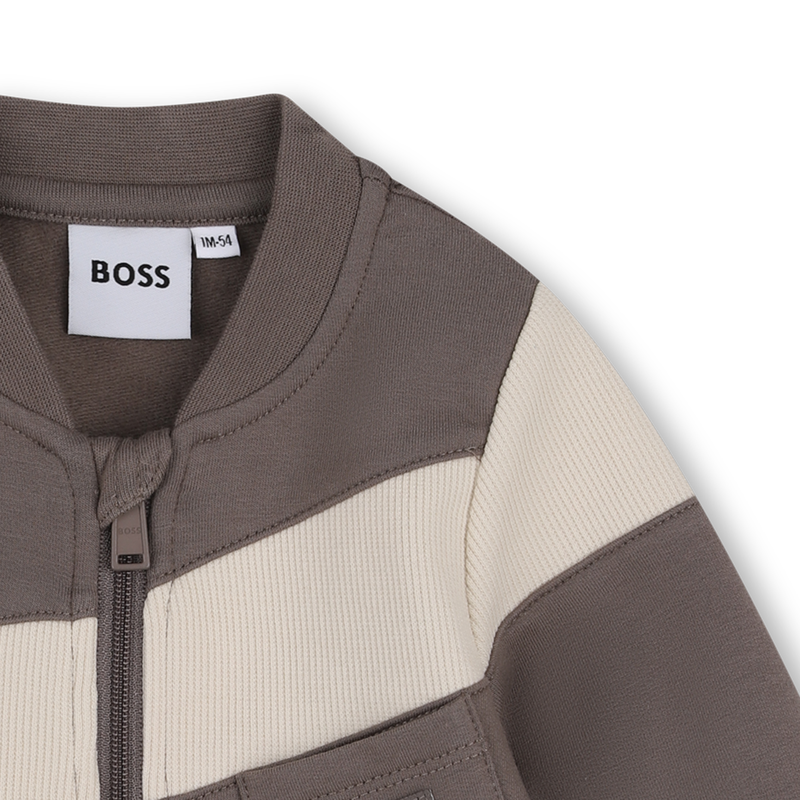 Set pantalone, cardigan e t-shirt BOSS 
                        RAGAZZO