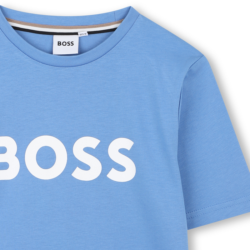 T-shirt in cotone BOSS 
                        RAGAZZO