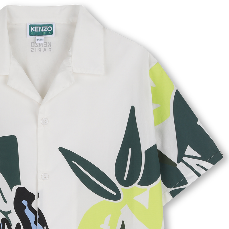 CAMICIA A MANICHE CORTE KENZO KIDS 
                        RAGAZZO