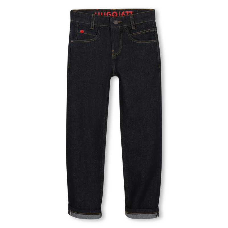 Pantaloni in denim HUGO 
                        RAGAZZO