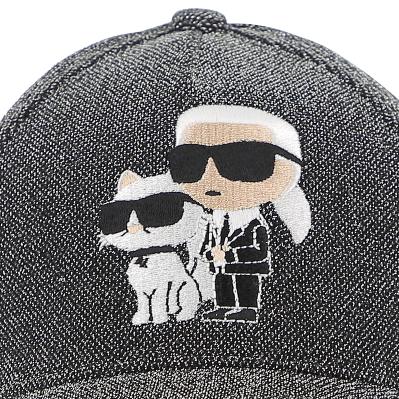Tappo con chiusura regolabile KARL LAGERFELD KIDS 
                        BAMBINA