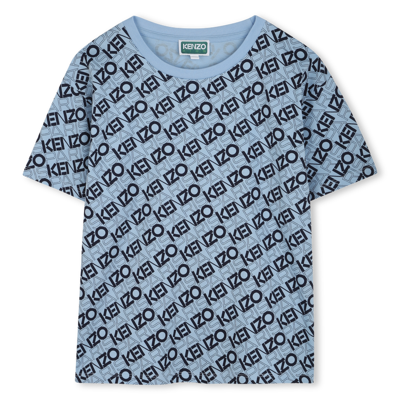 T-shirt stampata in cotone KENZO KIDS 
                        RAGAZZO
