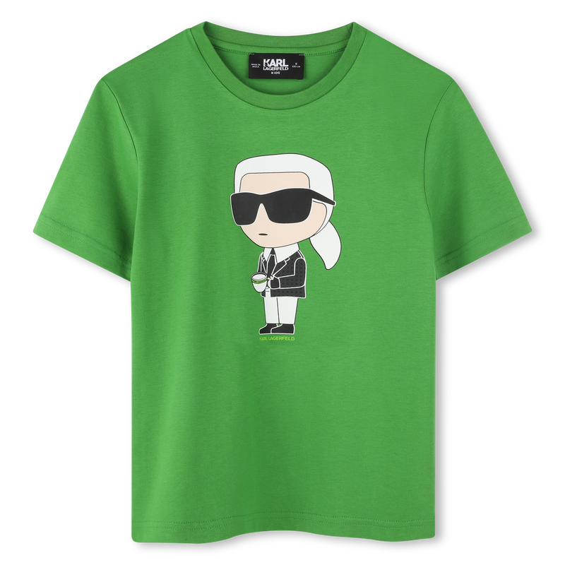 T-shirt a maniche corte KARL LAGERFELD KIDS 
                        RAGAZZO
