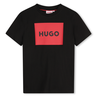 T-shirt cotone maniche corte HUGO RAGAZZO