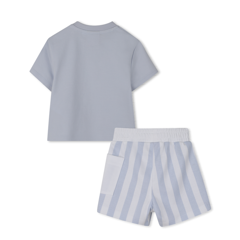SET T-SHIRT + PANTALONCINI BOSS 
                        RAGAZZO
