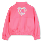 Felpa con cappuccio e zip BILLIEBLUSH 
                    BAMBINA