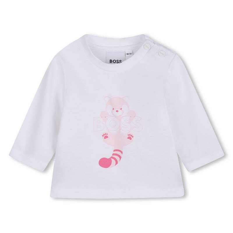 Maglietta a maniche lunghe BOSS 
                        BAMBINA