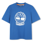 T-shirt bicolore con logo, OCEANIA, hi-res