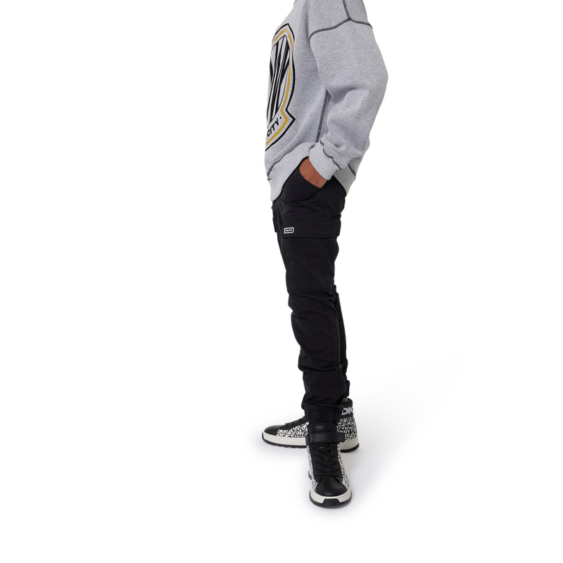 Pantaloni multitasca in cotone DKNY 
                        RAGAZZO