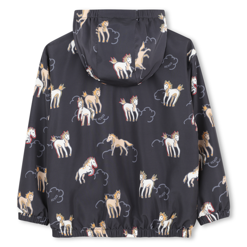 GIACCA A VENTO CON CAPPUCCIO KENZO KIDS 
                        UNISEX