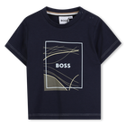 T-shirt a maniche corte BOSS 
                    RAGAZZO