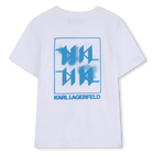 T-shirt manica corta KARL LAGERFELD KIDS 
                    RAGAZZO