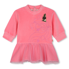 Vestito bi-materiale BILLIEBLUSH 
                    BAMBINA