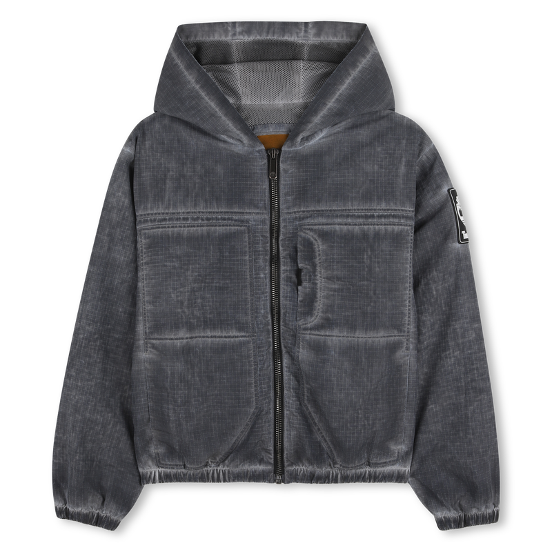 GIACCA A VENTO CON CAPPUCCIO TIMBERLAND 
                        RAGAZZO