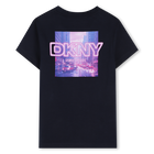 T-shirt a maniche corte DKNY 
                    BAMBINA