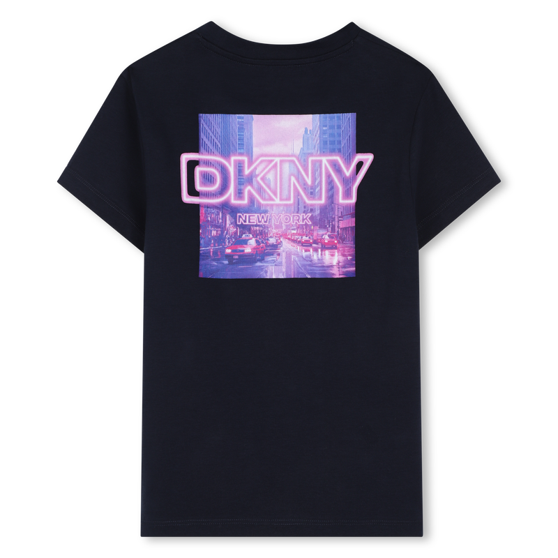 T-shirt a maniche corte DKNY 
                        BAMBINA