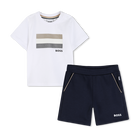 Set t-shirt e bermuda BOSS 
                    RAGAZZO