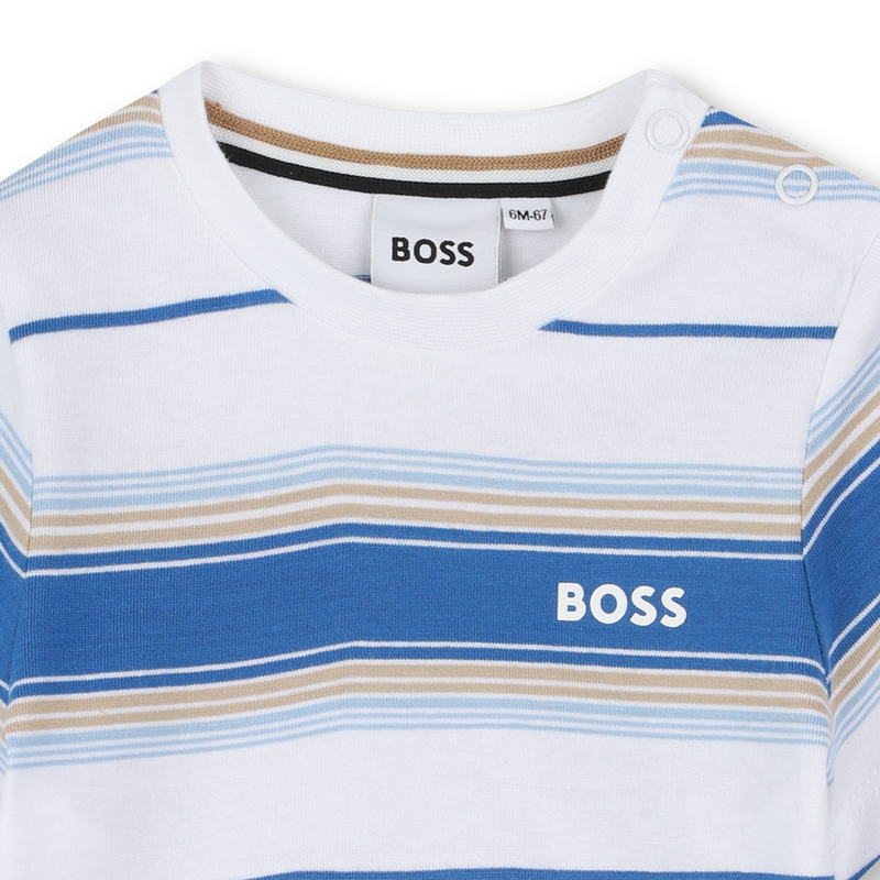 T-shirt a maniche corte BOSS 
                        RAGAZZO