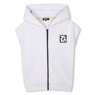Cardigan senza maniche con zip DKNY UNISEX