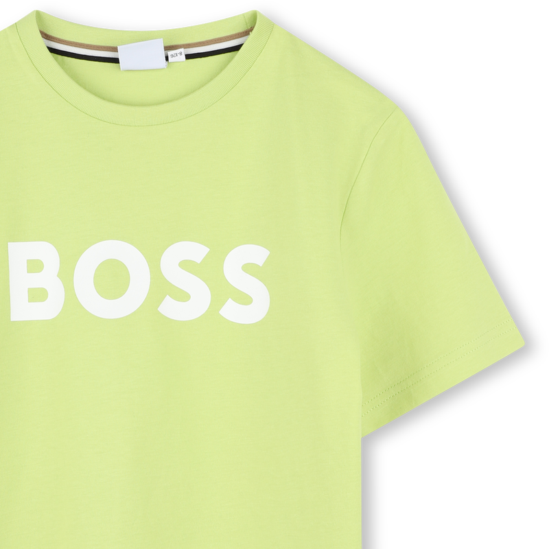 T-shirt in cotone BOSS 
                        RAGAZZO