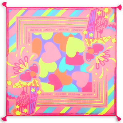 Foulard quadrato stampato BILLIEBLUSH BAMBINA