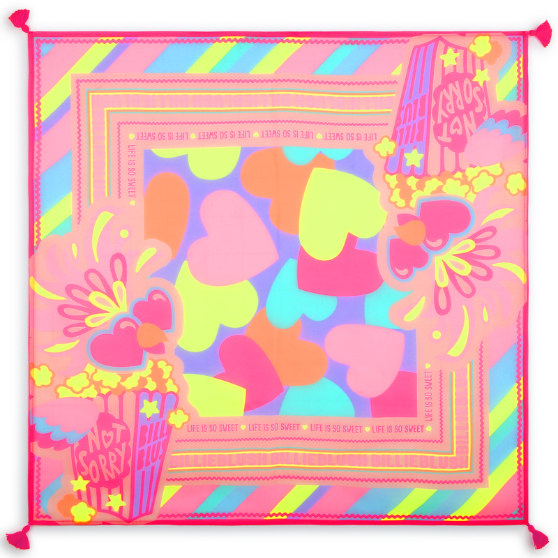 Foulard quadrato stampato BILLIEBLUSH 
                        BAMBINA