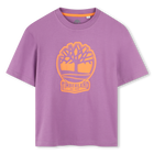 T-shirt bicolore con logo TIMBERLAND 
                    RAGAZZO