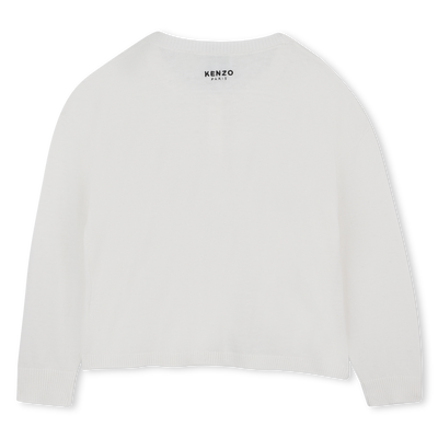 Cardigan in maglia KENZO KIDS BAMBINA