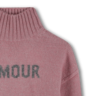 Maglione metallizzato con fantasia jacquard ZADIG VOLTAIRE 
                    BAMBINA