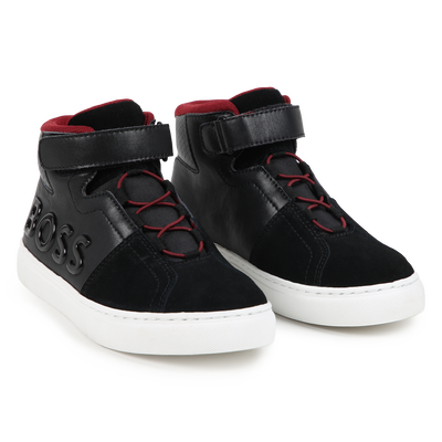 Sneakers con lacci e velcro BOSS RAGAZZO