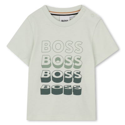 T-SHIRT A MANICHE CORTE BOSS RAGAZZO