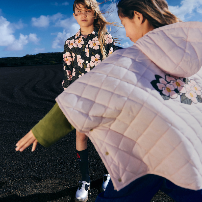 Mantella in poliestere KENZO KIDS 
                        BAMBINA