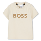 T-shirt a maniche corte, SABBIA, hi-res