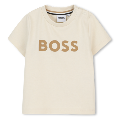T-SHIRT A MANICHE CORTE BOSS RAGAZZO
