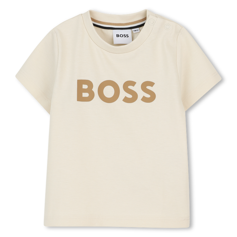 T-SHIRT A MANICHE CORTE BOSS 
                        RAGAZZO