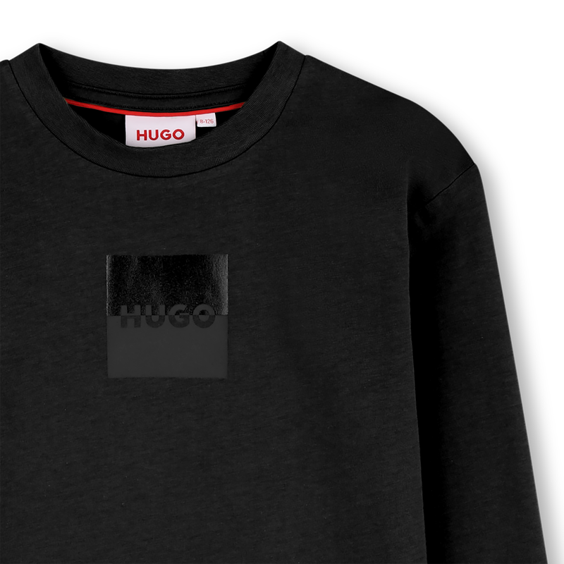 T-shirt a maniche lunghe HUGO 
                        RAGAZZO