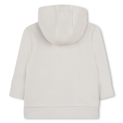 Cardigan sportivo cappuccio BOSS RAGAZZO