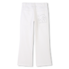 Pantaloni in cotone e lino DKNY 
                    BAMBINA