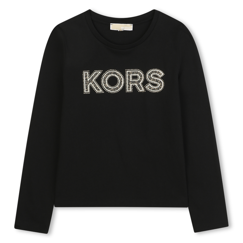 T-shirt in jersey a maniche lunghe MICHAEL KORS 
                        BAMBINA