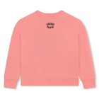 Felpa ricamata in cotone KENZO KIDS 
                    BAMBINA