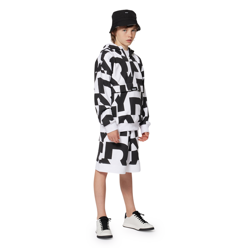 Sneakers con lacci in pelle DKNY 
                        UNISEX