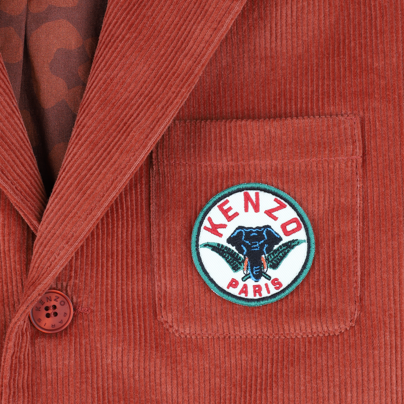 Corduroy Suit Jacket KENZO KIDS 
                        RAGAZZO
