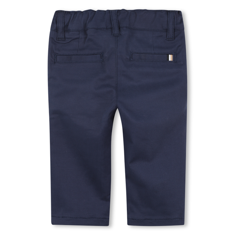 Pantaloni chino in twill BOSS 
                        RAGAZZO