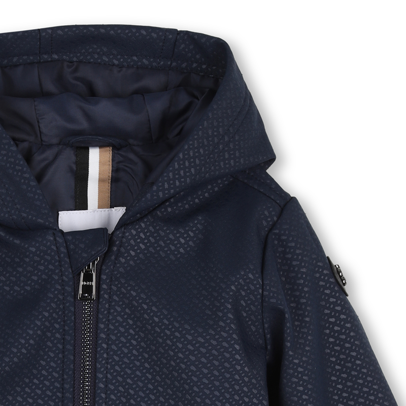 GIACCA A VENTO CON CAPPUCCIO BOSS 
                        RAGAZZO